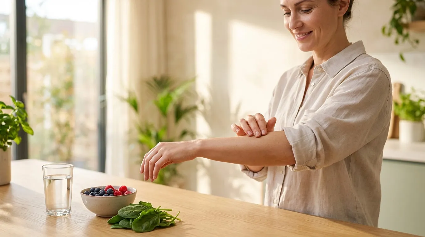 Protocole de soin pour l'urticaire chronique avec des aliments anti-inflammatoires