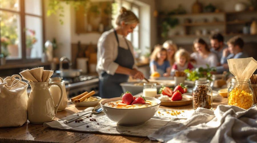 La semoule au lait : la recette de grand-mère