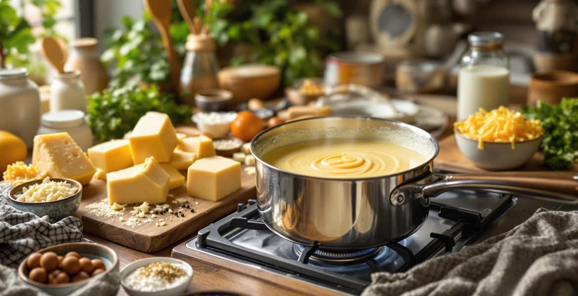 La recette parfaite de la sauce fromagère : ingrédients, préparation et astuces