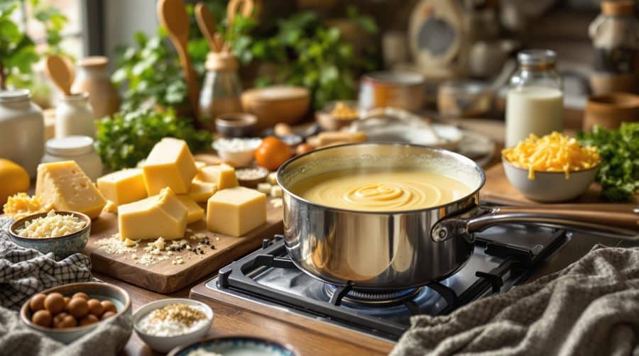 La recette parfaite de la sauce fromagère : ingrédients, préparation et astuces