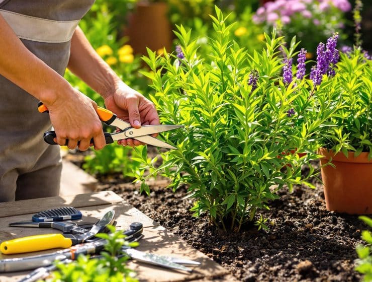 Verveine : les astuces pour savoir quand et comment la tailler sans se tromper