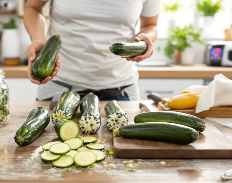 Reconnaître une courgette avariée : signes et bons gestes à adopter