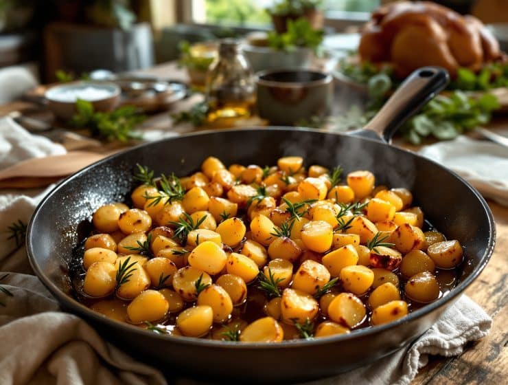Recette facile de pommes de terre grenaille rissolées à partager en famille