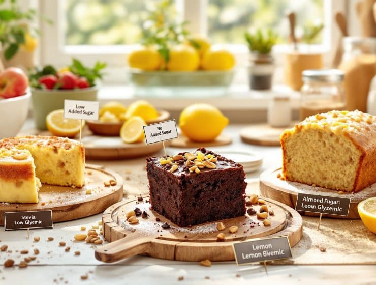Gâteau sans sucre pour diabétiques : 3 recettes gourmandes et conseils nutritionnels