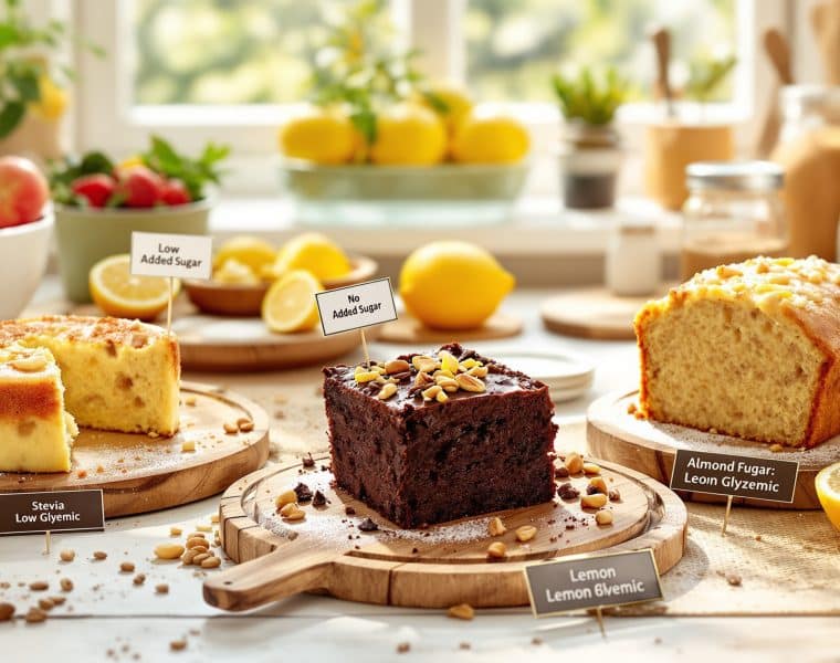 Gâteau sans sucre pour diabétiques : 3 recettes gourmandes et conseils nutritionnels