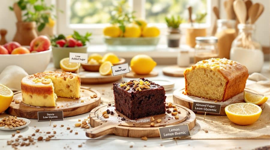 Gâteau sans sucre pour diabétiques : 3 recettes gourmandes et conseils nutritionnels
