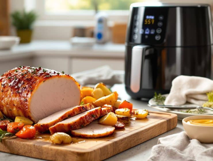 Rôti de porc en airfryer : recette rapide pour une viande tendre et savoureuse
