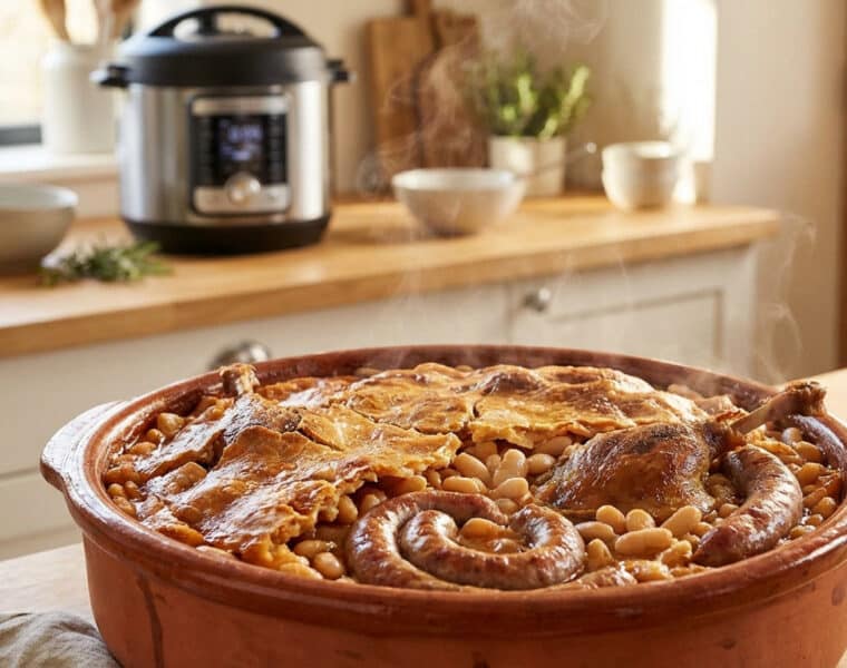 bubbling cassoulet classic dish contemporary ease
