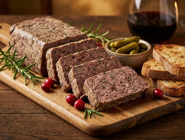 gourmet venison terrine platter
