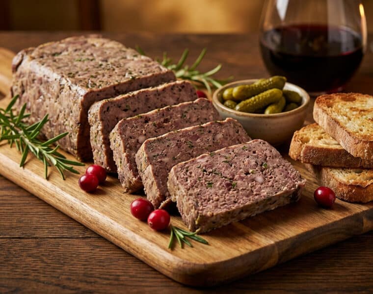 gourmet venison terrine platter