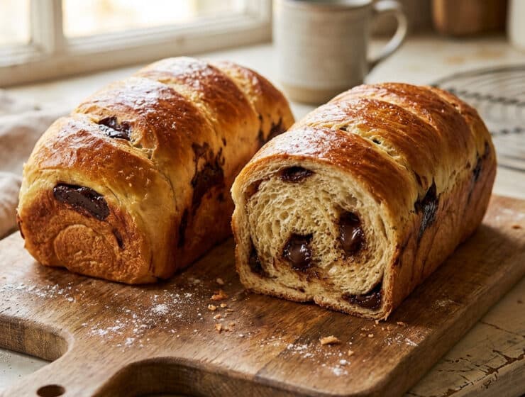 homemade viennois au chocolat