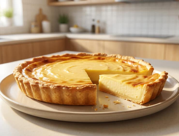 perfect flantaart golden crust creamy filling