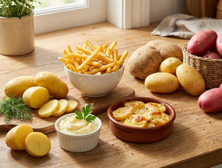 potato perfection diverse dishes and raw varieties