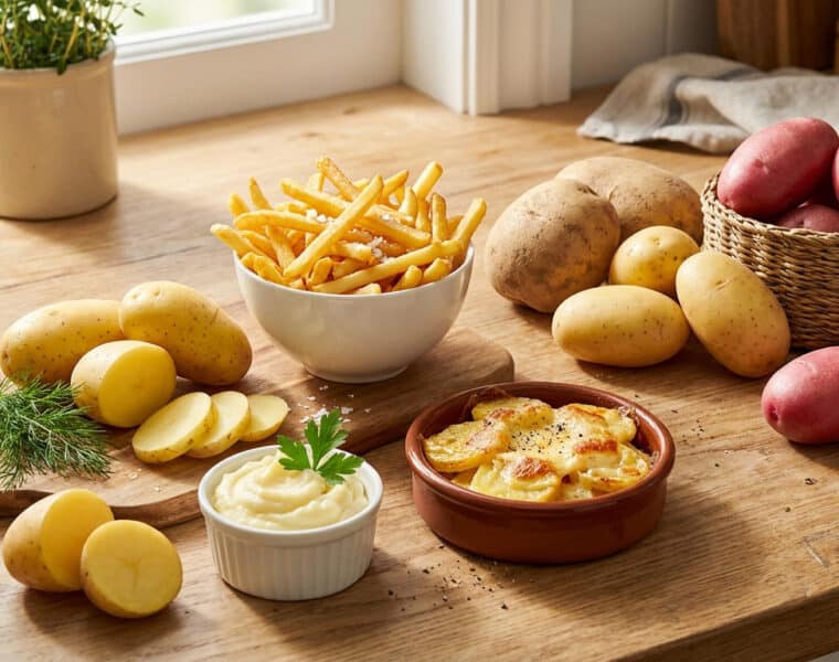 potato perfection diverse dishes and raw varieties