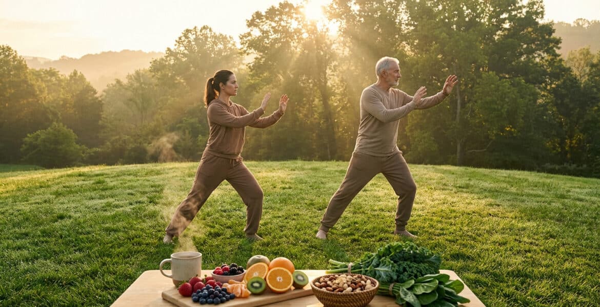 Illustration of bone and joint health with vitamins D3, K2, and magnesium