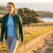 Person achieving sustainable weight loss of 20 kg through healthy lifestyle changes