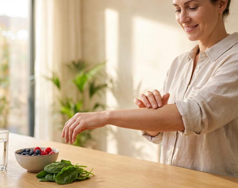 Protocole de soin pour l'urticaire chronique avec des aliments anti-inflammatoires